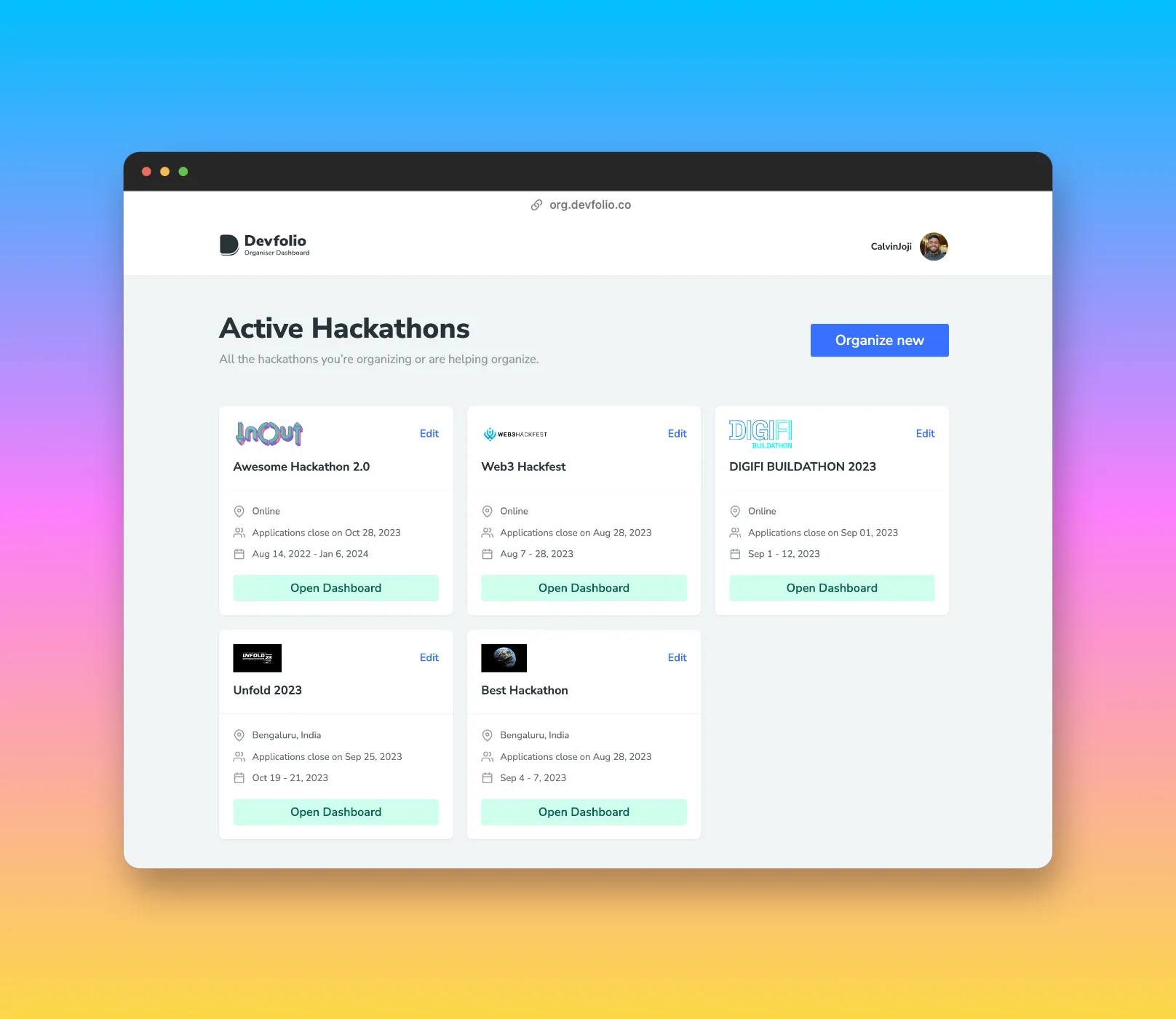 Edit Hackathon
